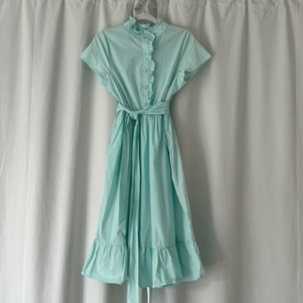 La Roque Original Cotton Poplin Midi Dress - Almost New!